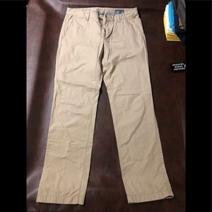 Bonobos stretch lightweight chino, Khaki, 33x32 slim